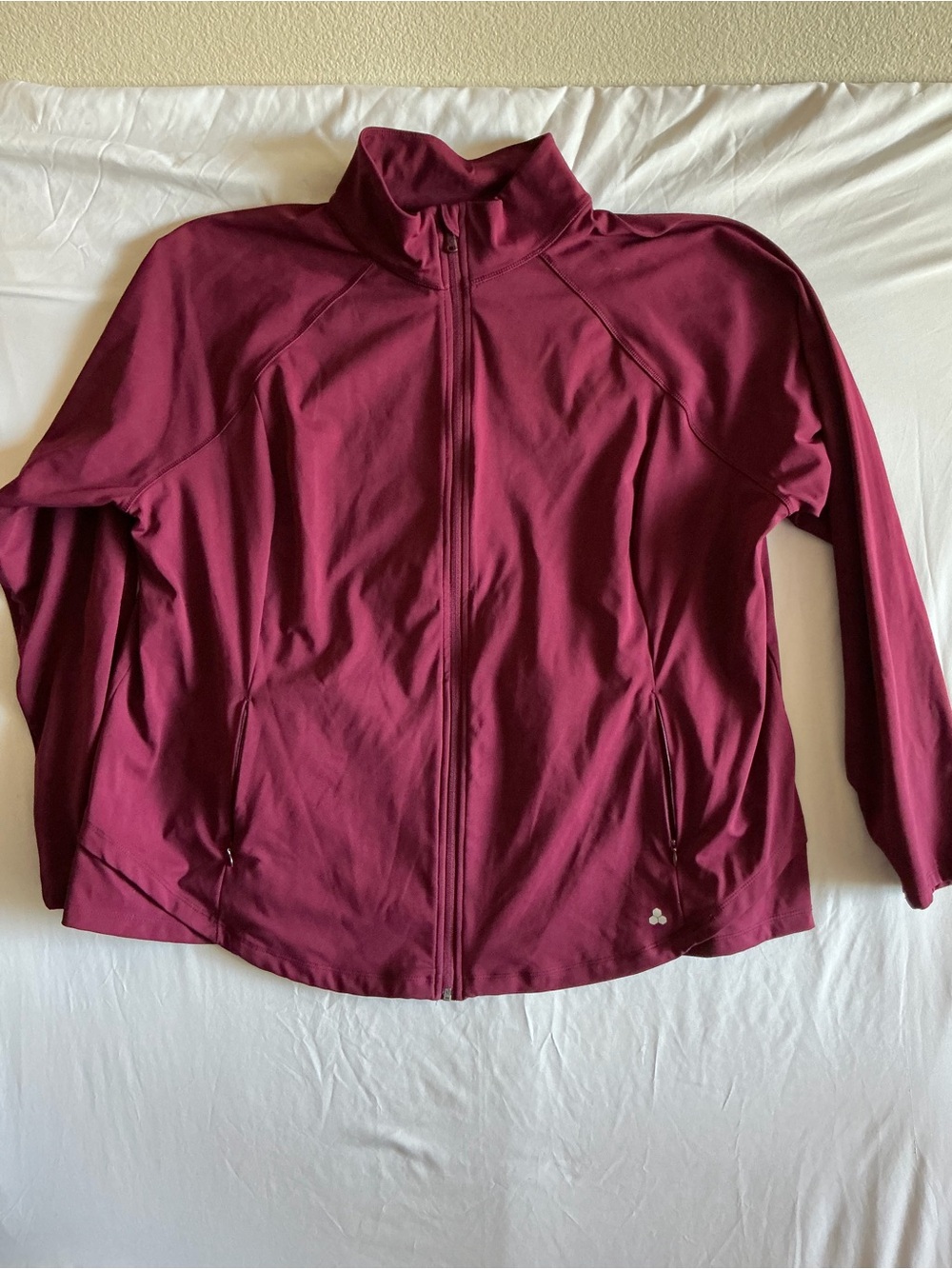 tek gear Women's Full-Zip Wine Utility Jacket